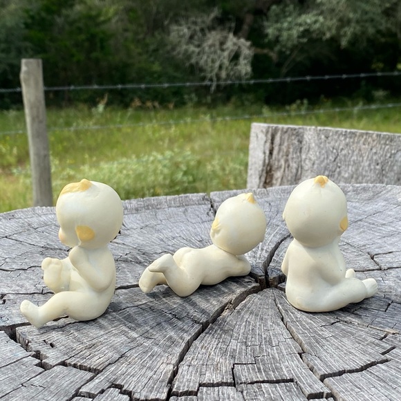 Vintage Kewpie Baby Figurines - Set of 3 - Picture 2 of 3
